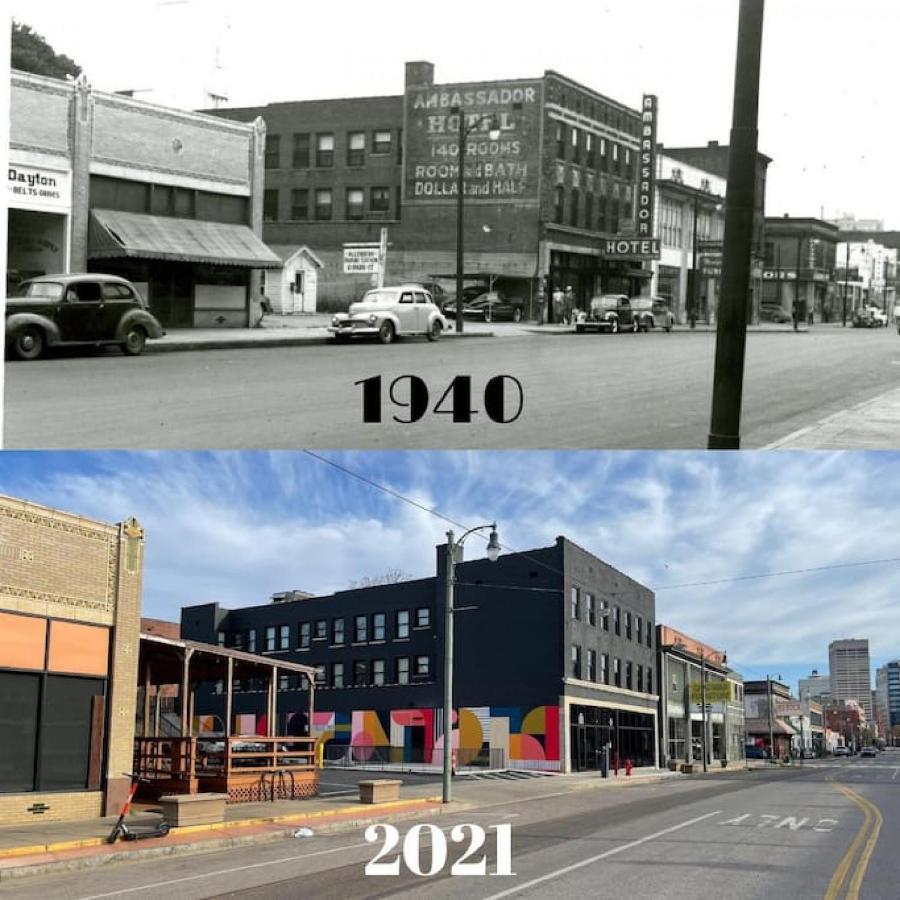 Historic Vibe On Main St Leilighet Memphis Eksteriør bilde